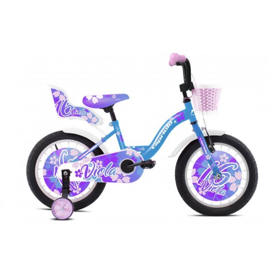 Bicicleta copii Capriolo Viola 16 inch albastra